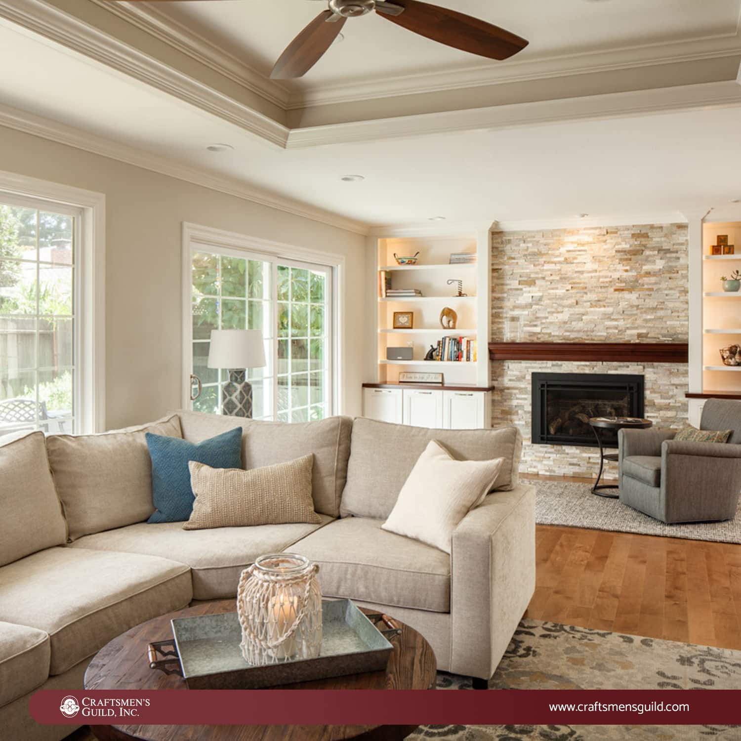 Craftsmen’s Guild custom home planning and design concept.